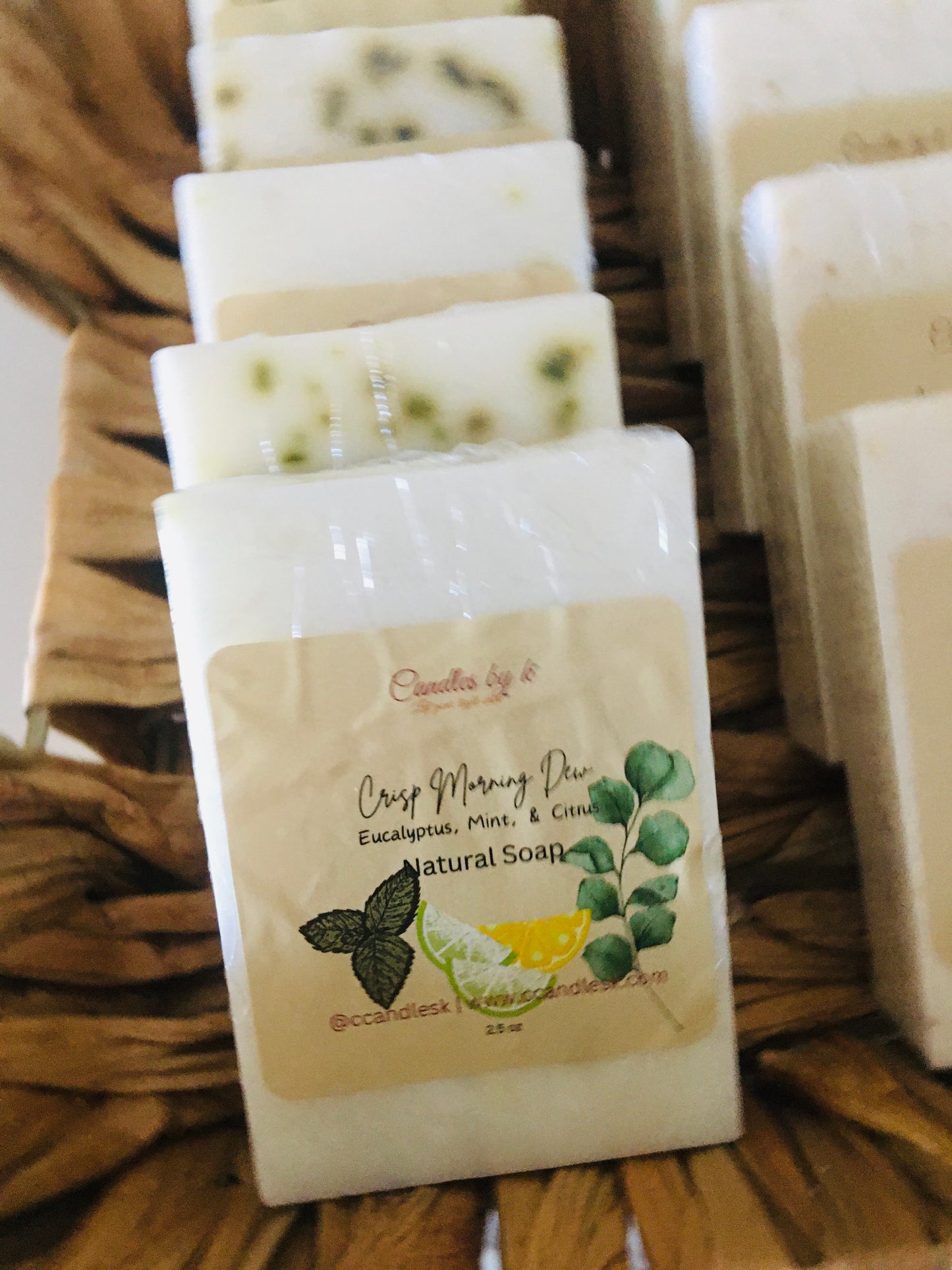 Crisp Morning Dew Massage soap (a)